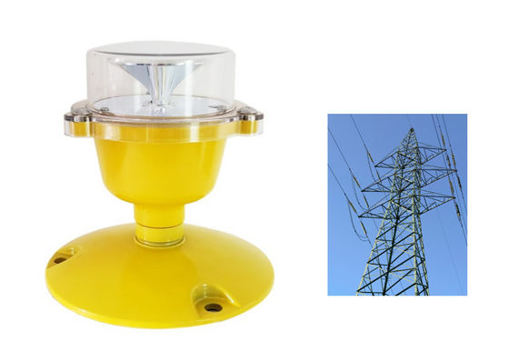 Bukti Korosi 100cd LED Aircraft Warning Lights Aluminium Base